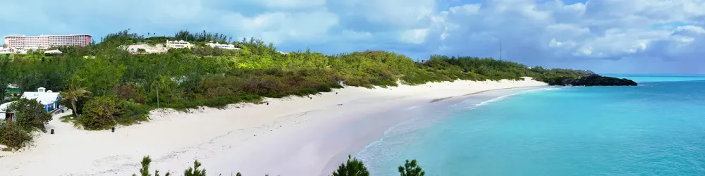 Beautiful Horseshoe Bay beach in Southampton, Bermuda
